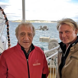 Jan og Ulrik på færgen